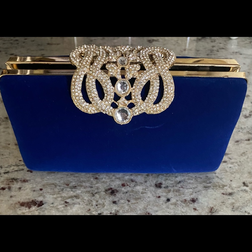 Velvet Diamond Clutch